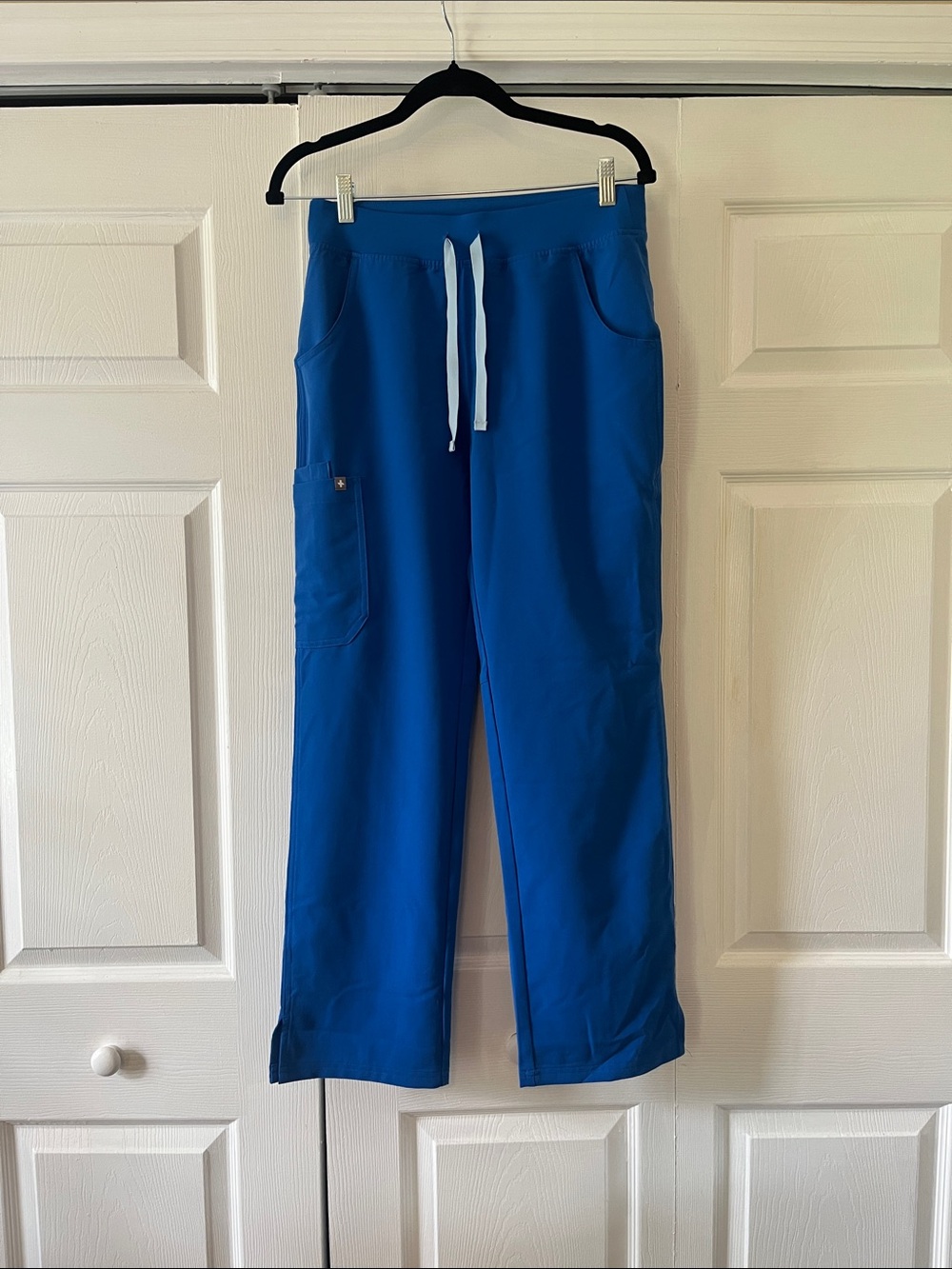 Figs royal blue scrub pants
